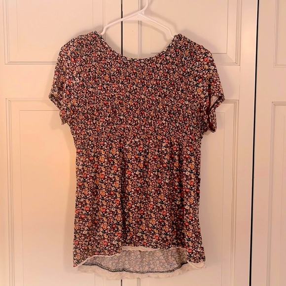 Rewind Floral Print Short-Sleeve Tee - Picture 1 of 5